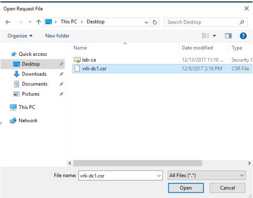 SSL : Part 2 : Signing a CSR with your Microsoft Certificate Authority ...